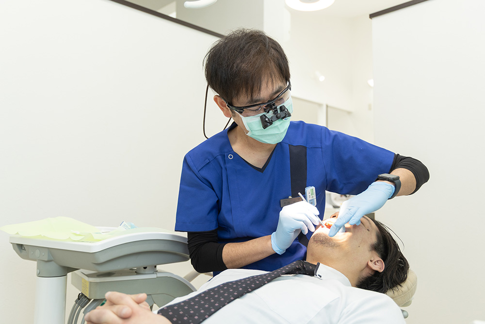 痛くなる前に通院しましょう